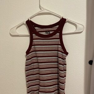 Juniors full length tank top